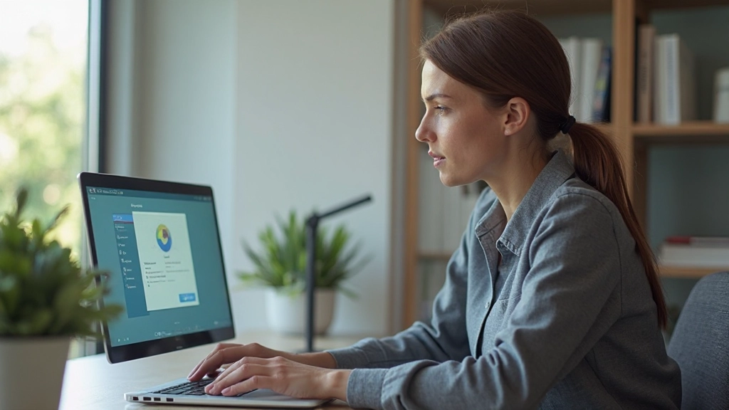 Laptop scherm met meerdere digitale productiviteitsapplicaties open en zichtbaar